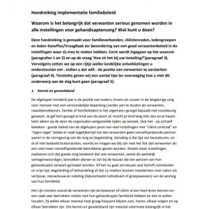 Handreiking implementatie familiebeleid-rompnotitie (gratis te downloaden)